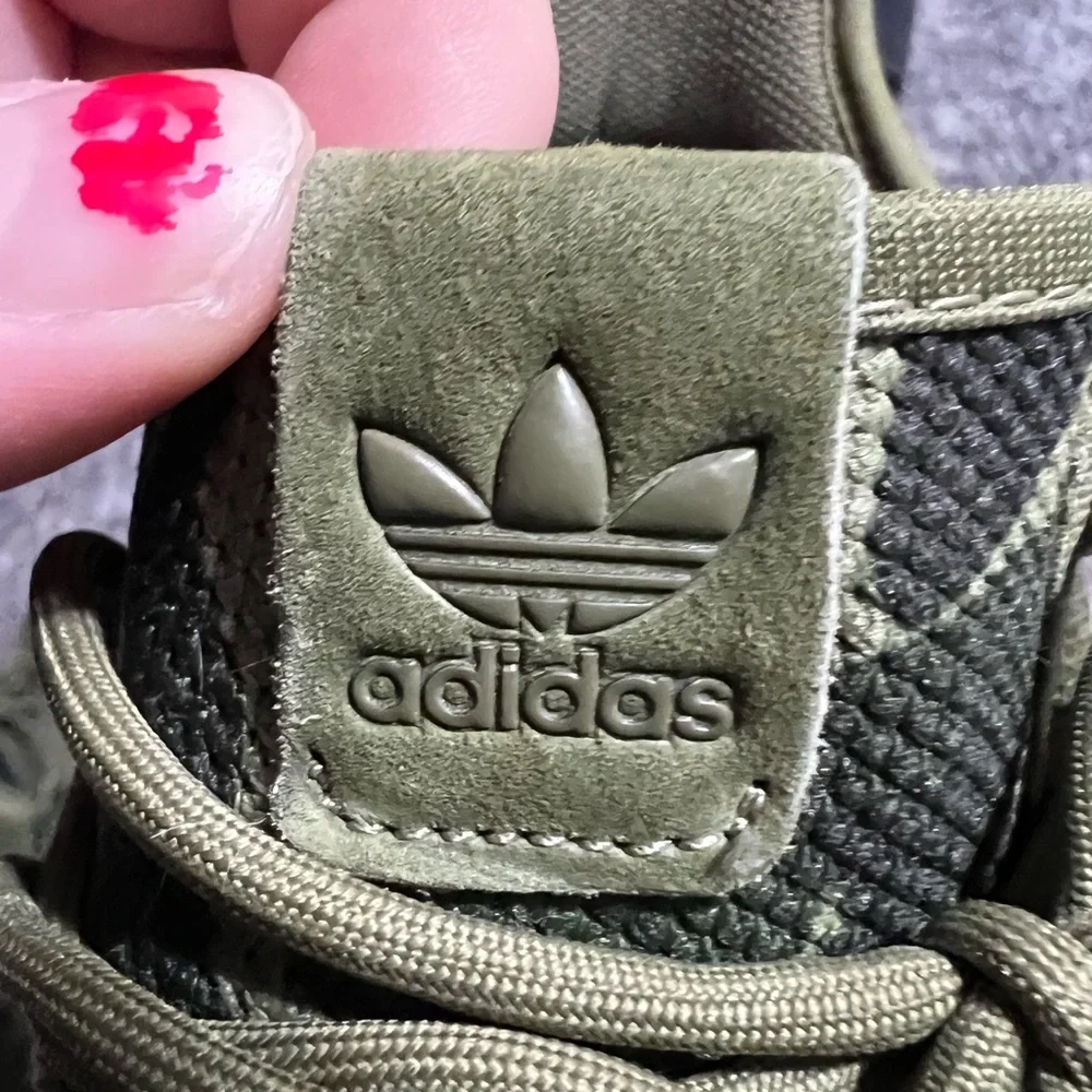 adidas Green Camouflage Sneakers - Picture 6 of 6